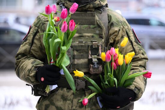 Russia Women's Day Greetings