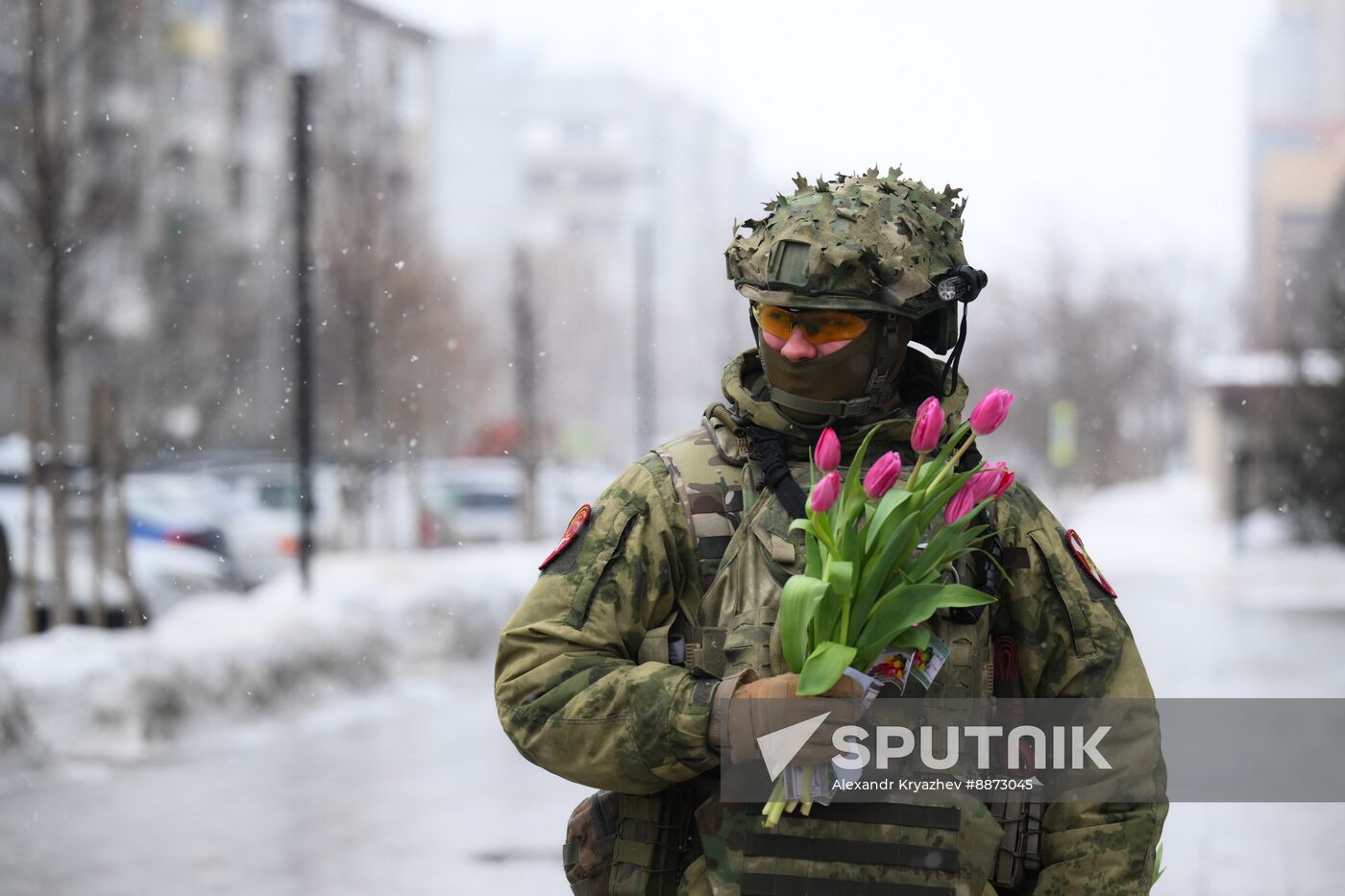 Russia Women's Day Greetings