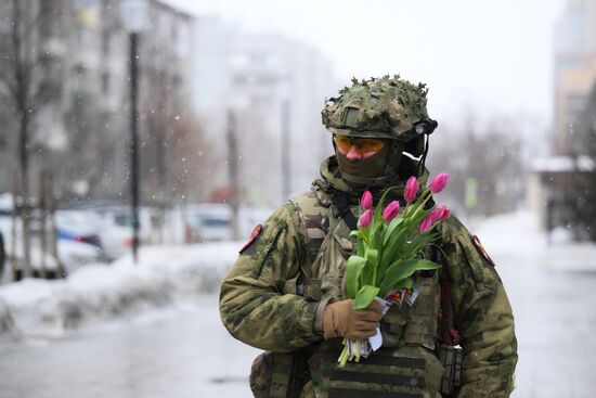 Russia Women's Day Greetings