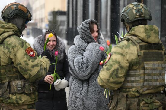 Russia Women's Day Greetings