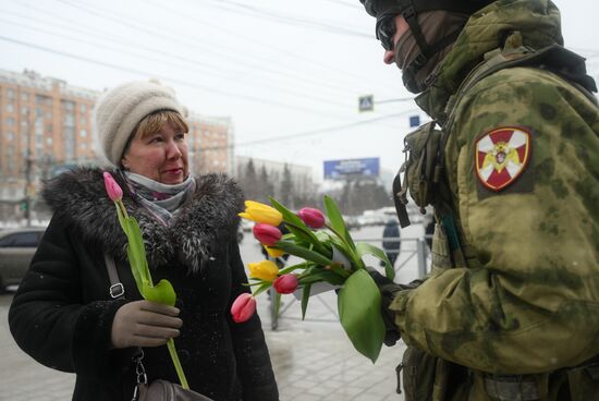 Russia Women's Day Greetings