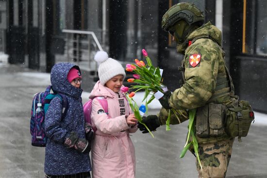 Russia Women's Day Greetings