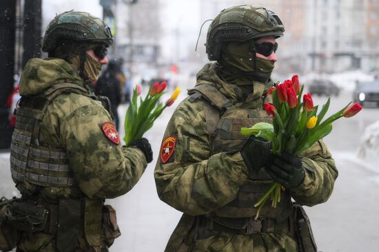 Russia Women's Day Greetings