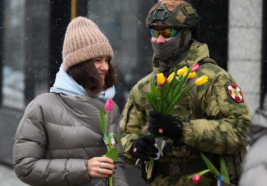 Russia Women's Day Greetings