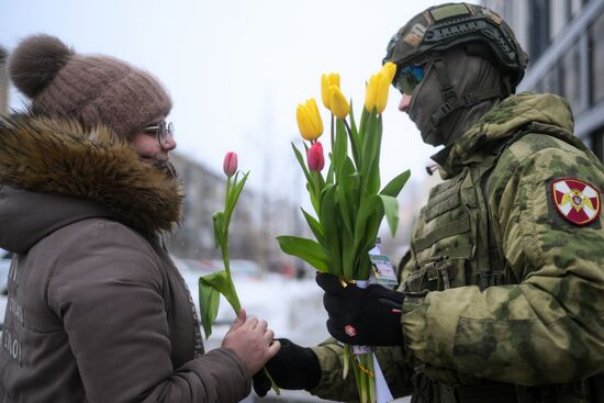 Russia Women's Day Greetings