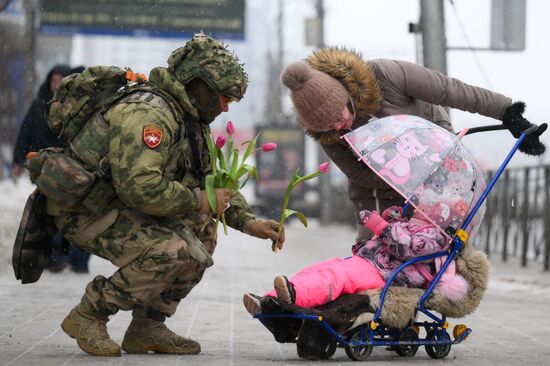 Russia Women's Day Greetings