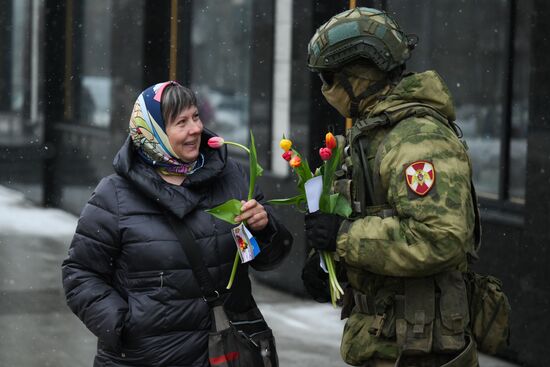 Russia Women's Day Greetings