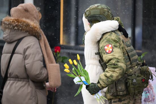 Russia Women's Day Greetings