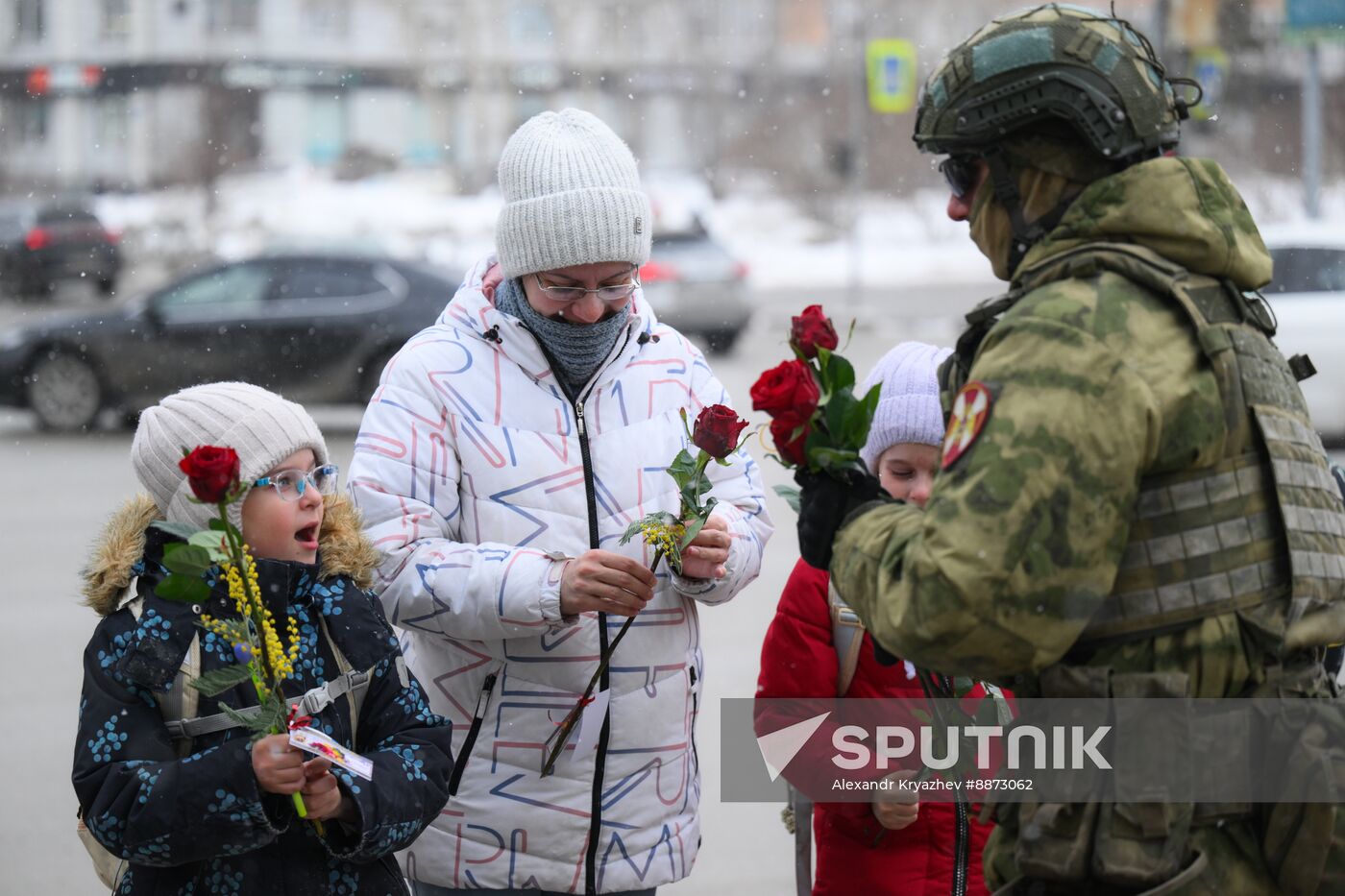 Russia Women's Day Greetings