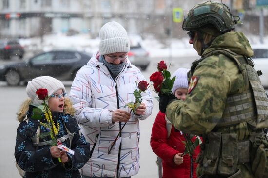 Russia Women's Day Greetings