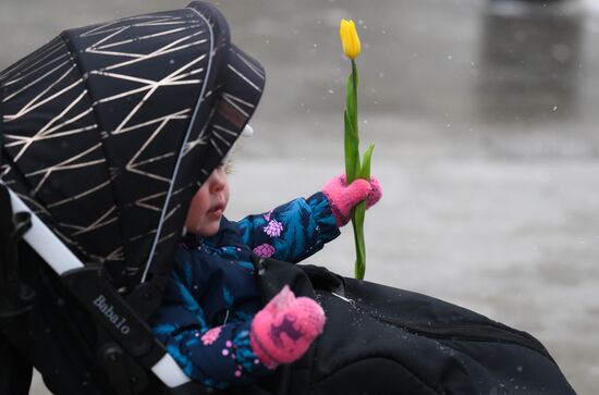 Russia Women's Day Greetings