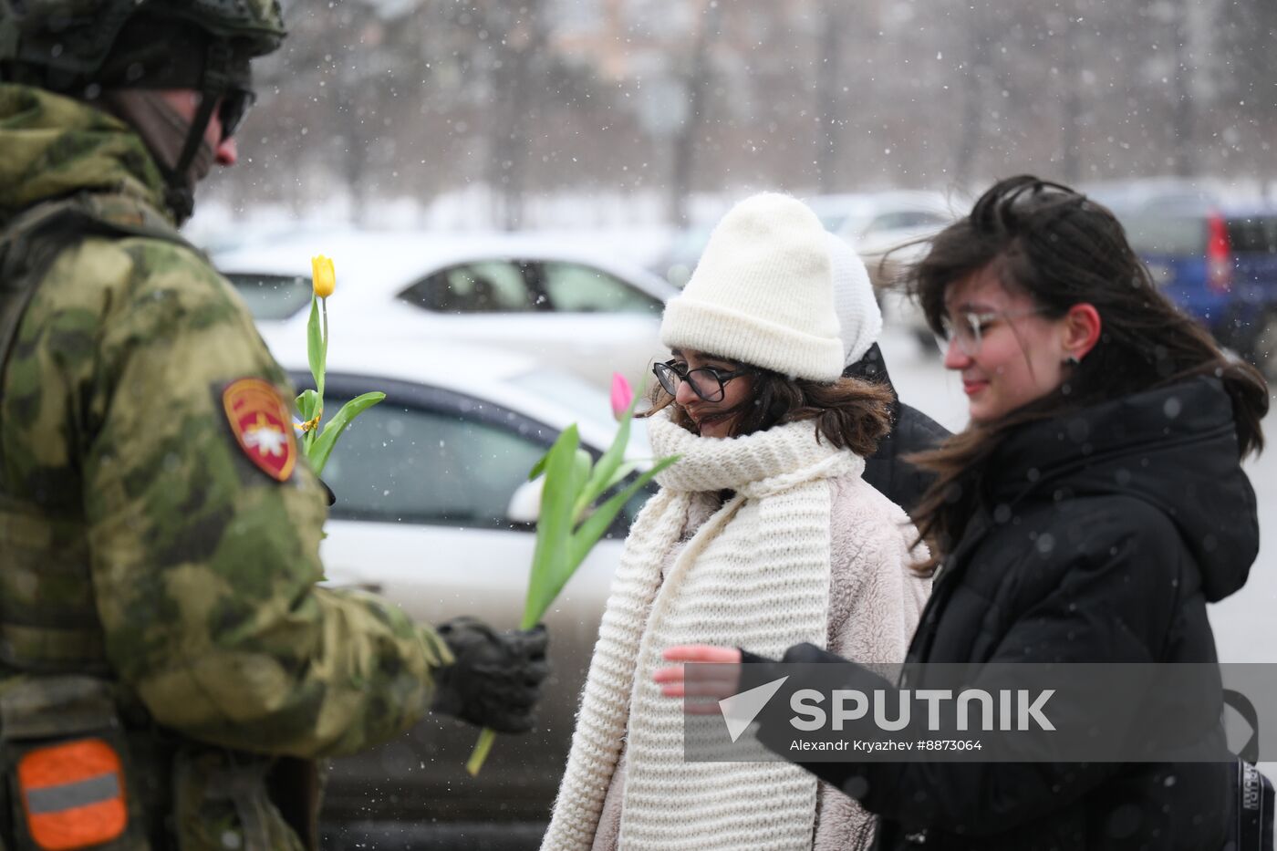 Russia Women's Day Greetings