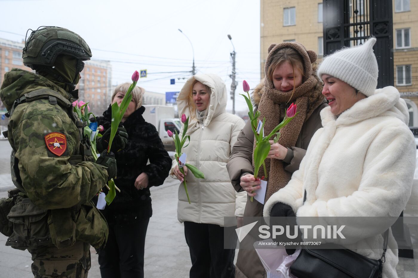 Russia Women's Day Greetings