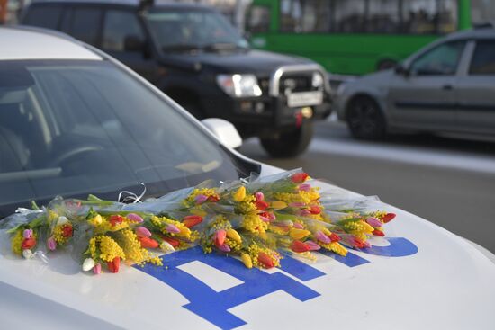 Russia Women's Day Greetings