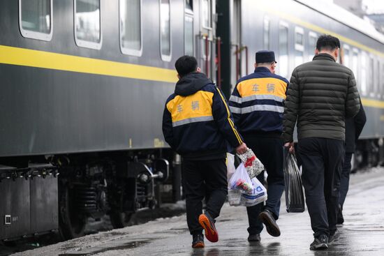 Russia China Rail Traffic