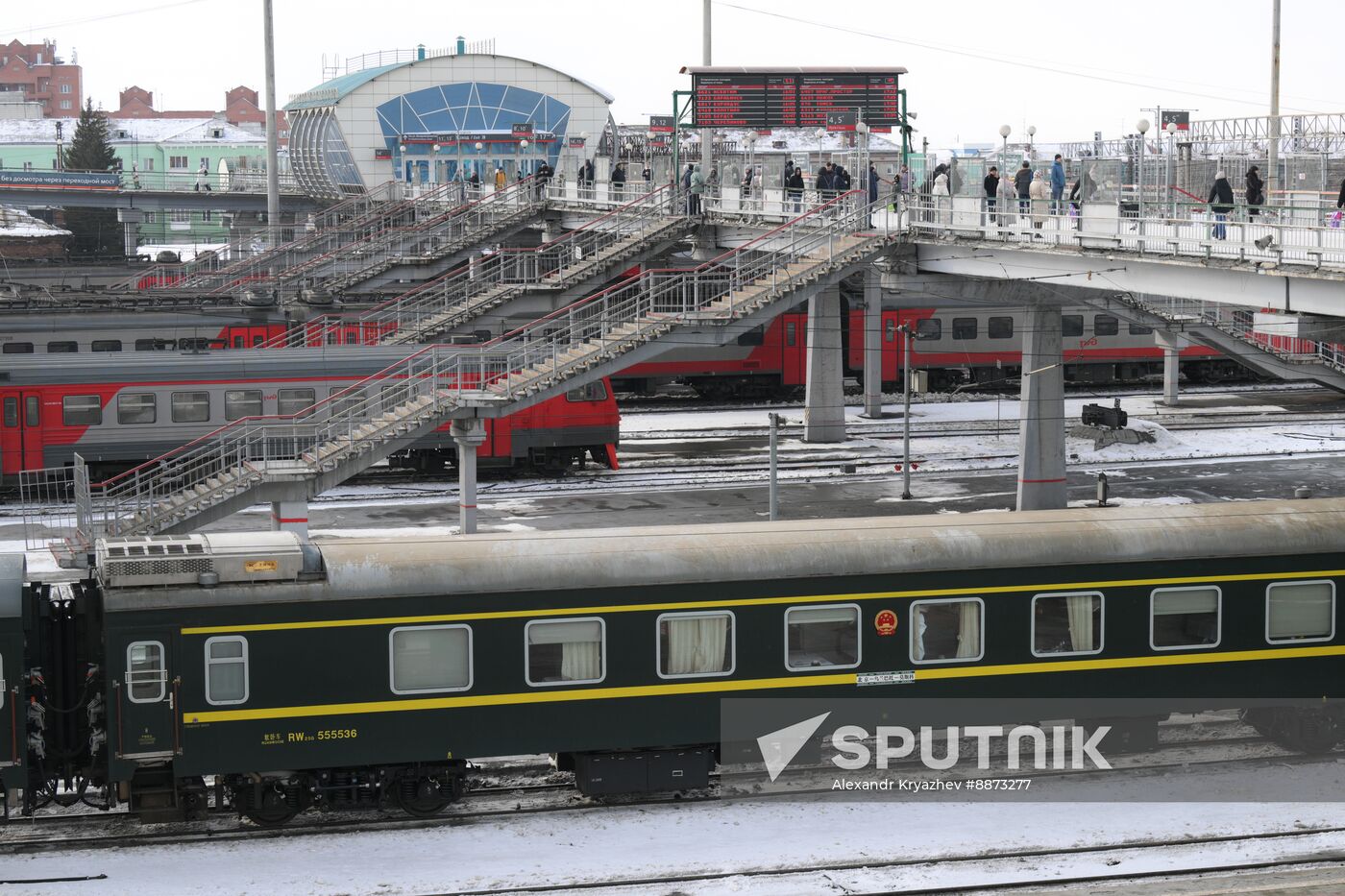 Russia China Rail Traffic