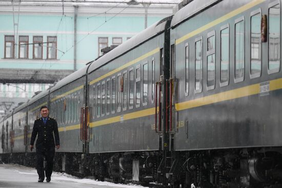 Russia China Rail Traffic