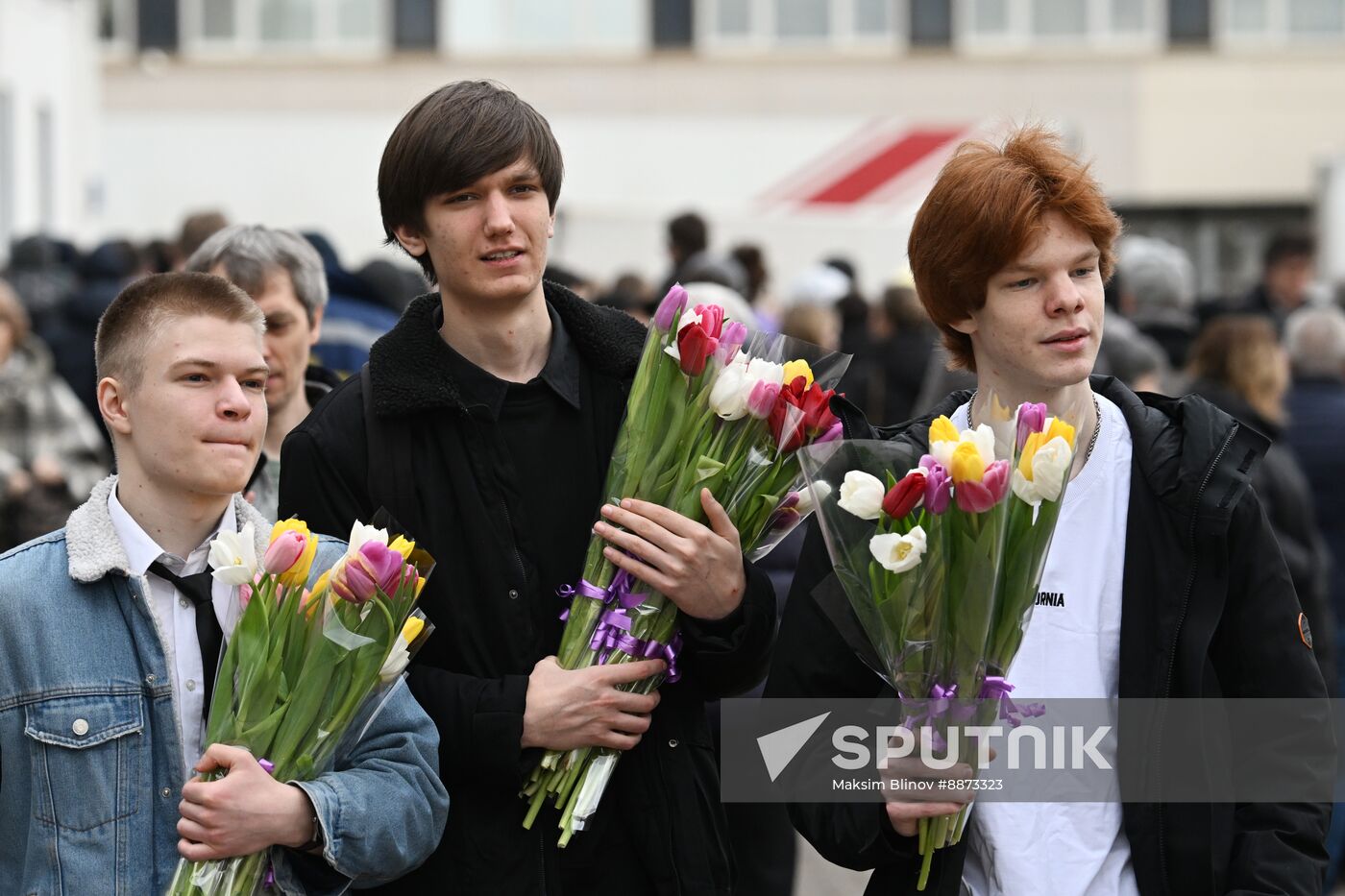 Russia Women's Day Preparations