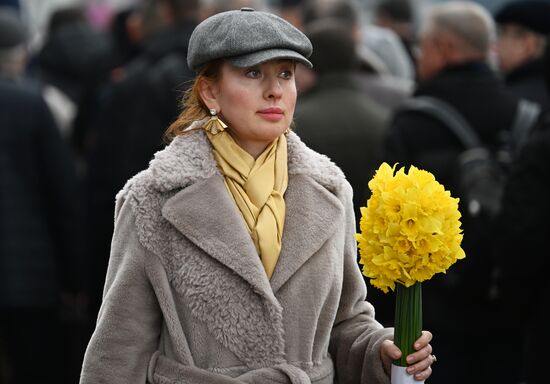 Russia Women's Day Preparations
