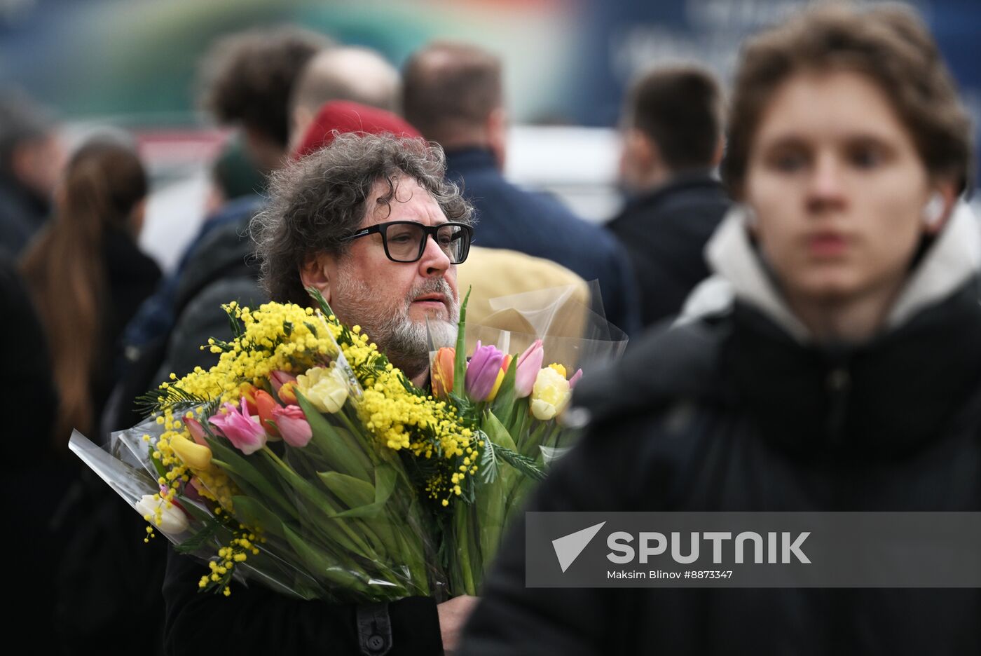 Russia Women's Day Preparations