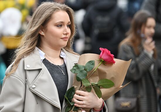 Russia Women's Day Preparations