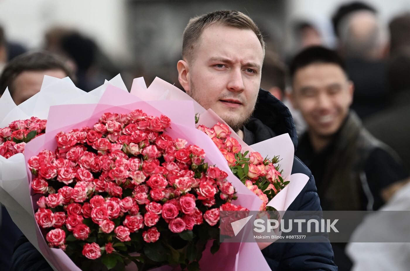 Russia Women's Day Preparations