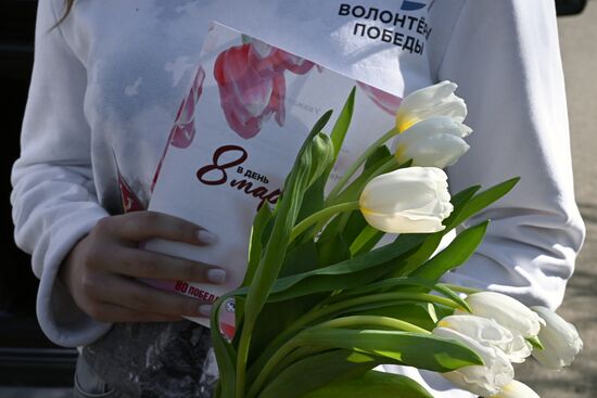 Russia Zaporozhye Region Women's Day