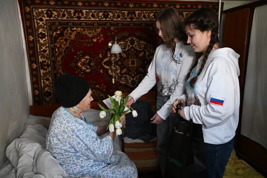 Russia Zaporozhye Region Women's Day