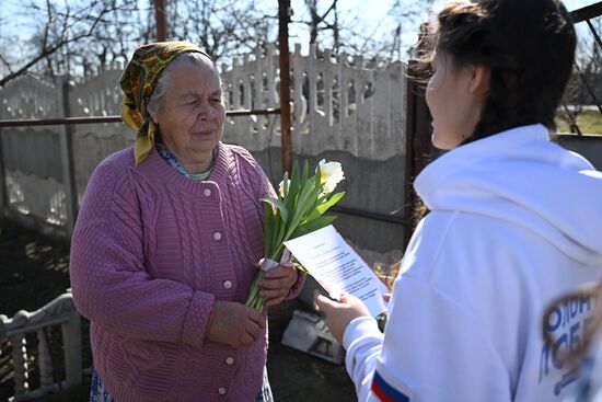 Russia Zaporozhye Region Women's Day