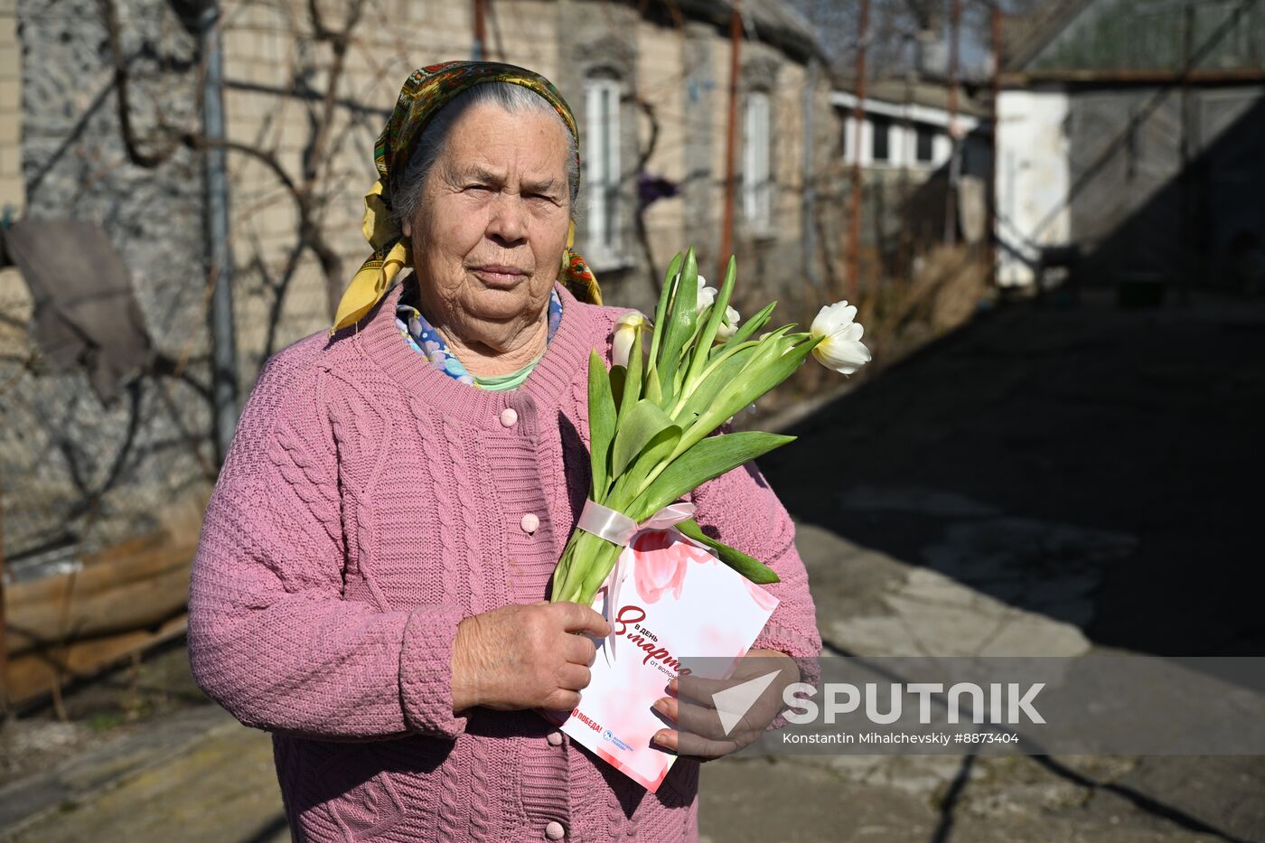 Russia Zaporozhye Region Women's Day