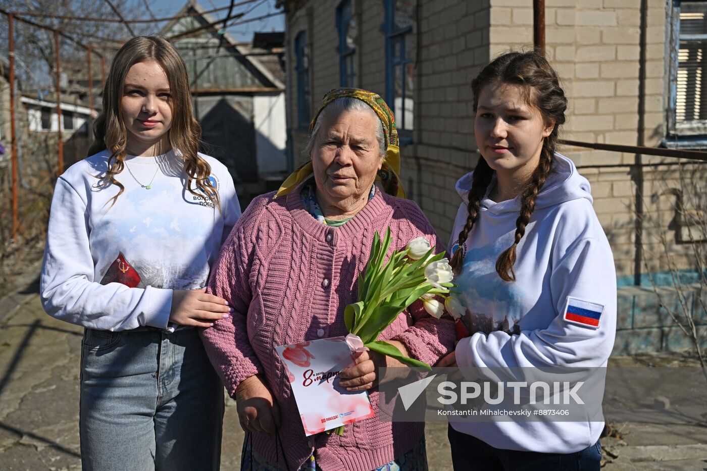 Russia Zaporozhye Region Women's Day