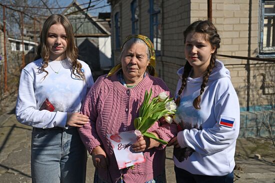 Russia Zaporozhye Region Women's Day