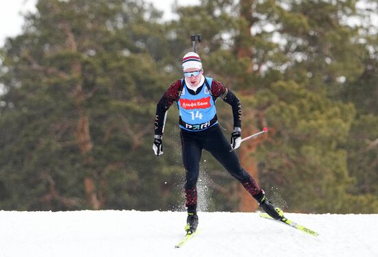 Russia Biathlon Cup Men Sprint