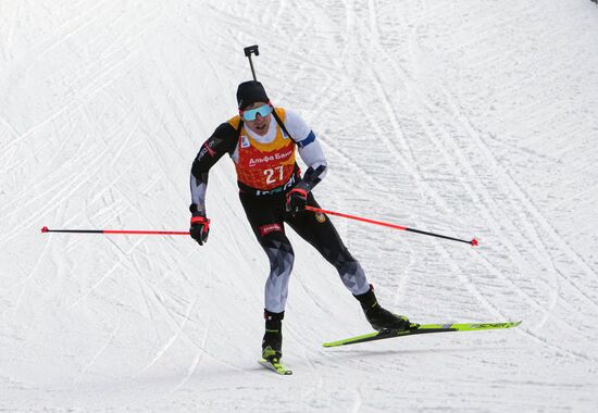 Russia Biathlon Cup Men Sprint