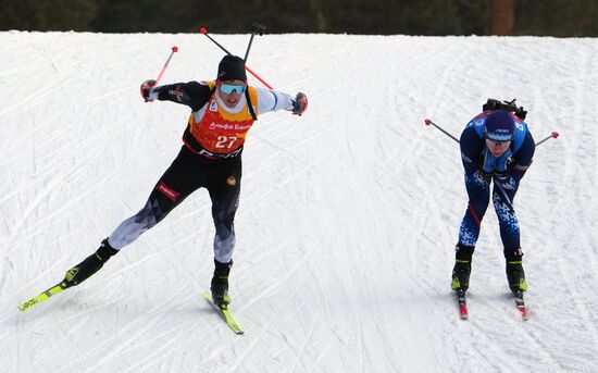Russia Biathlon Cup Men Sprint
