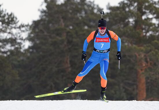 Russia Biathlon Cup Men Sprint