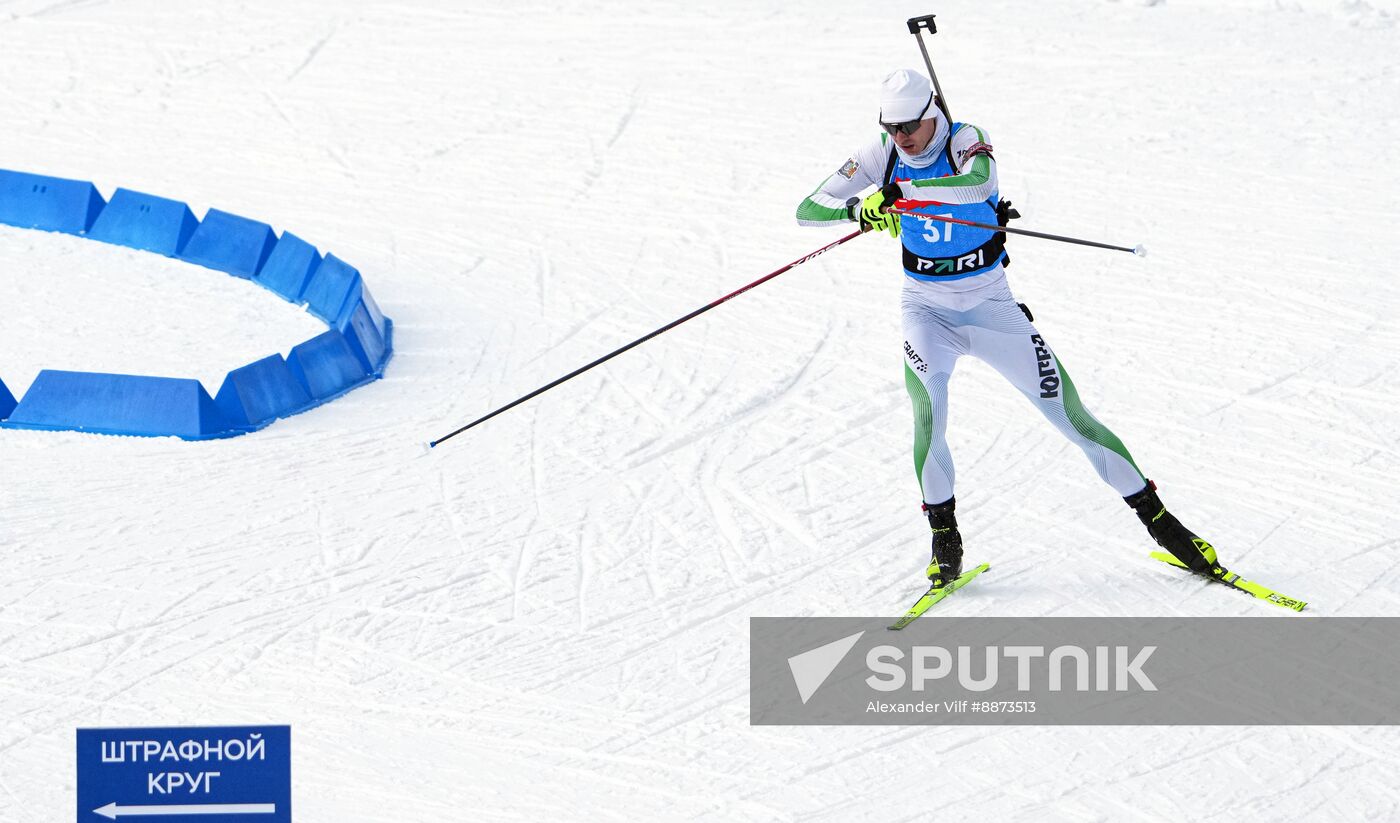 Russia Biathlon Cup Men Sprint