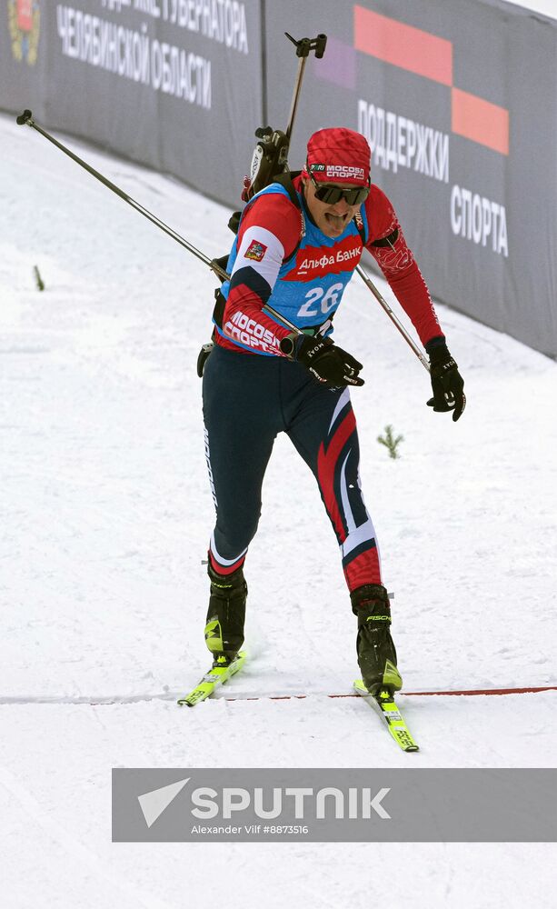 Russia Biathlon Cup Men Sprint