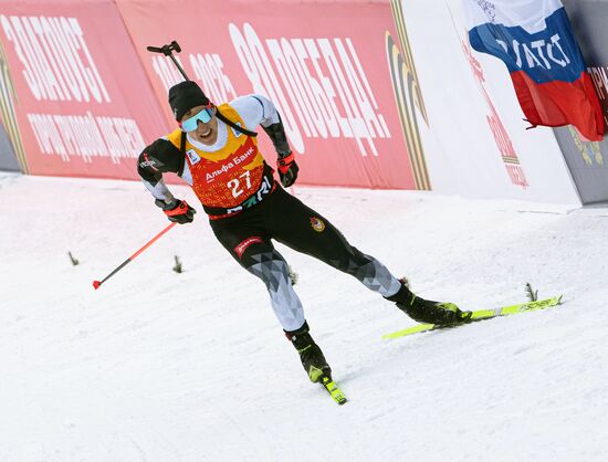 Russia Biathlon Cup Men Sprint
