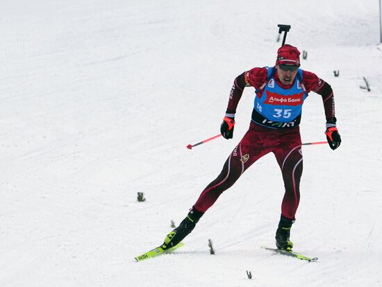 Russia Biathlon Cup Men Sprint