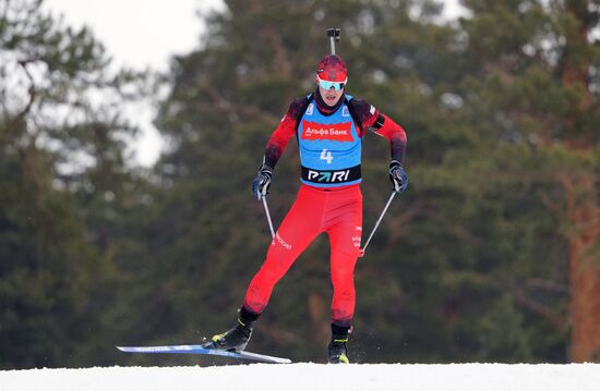 Russia Biathlon Cup Men Sprint