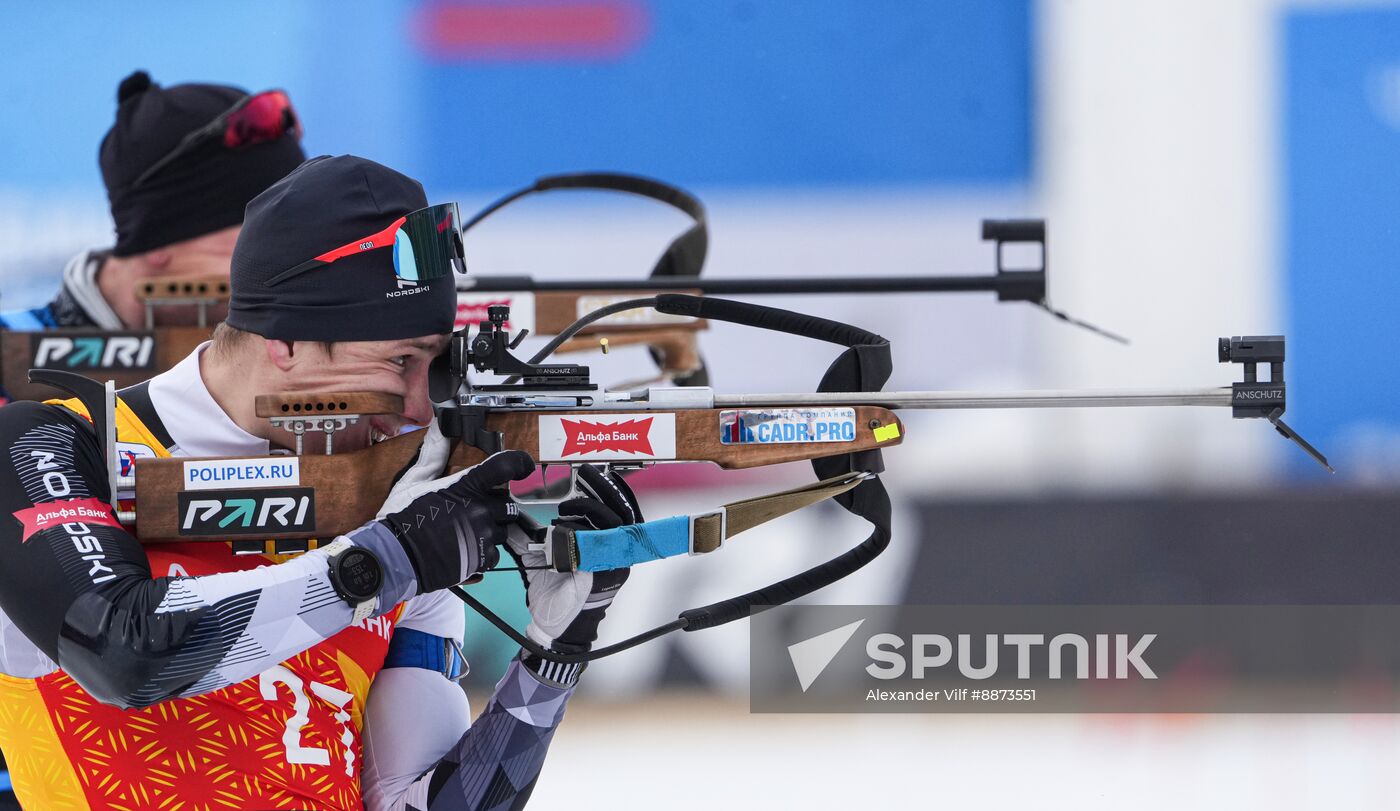 Russia Biathlon Cup Men Sprint