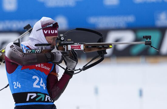 Russia Biathlon Cup Men Sprint