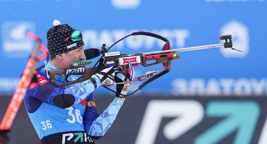 Russia Biathlon Cup Men Sprint