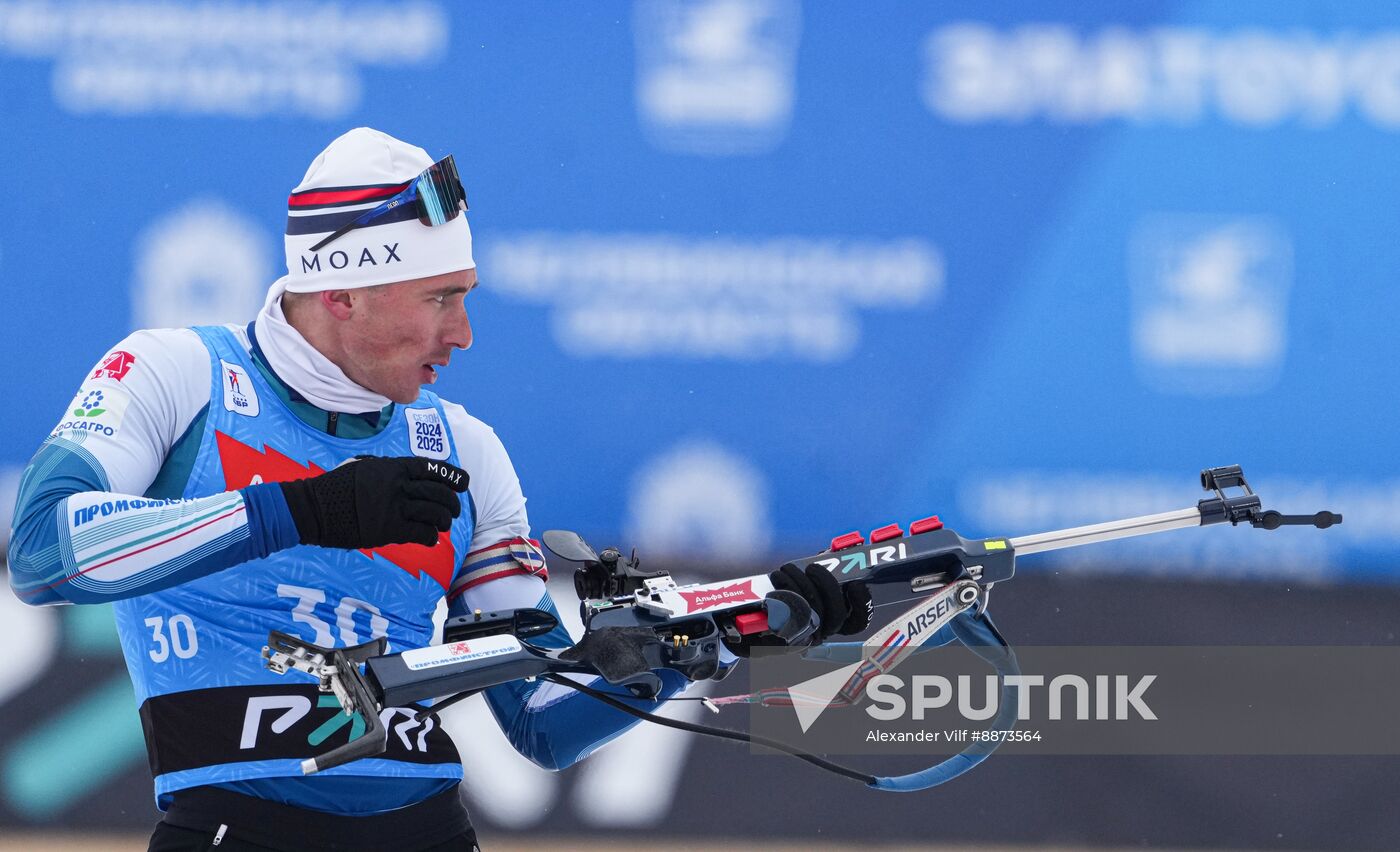 Russia Biathlon Cup Men Sprint