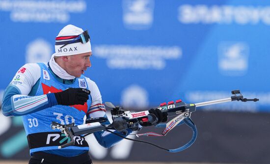 Russia Biathlon Cup Men Sprint