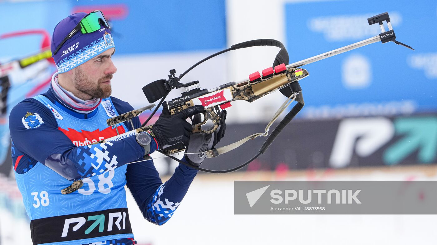 Russia Biathlon Cup Men Sprint