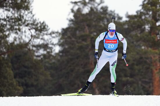 Russia Biathlon Cup Men Sprint