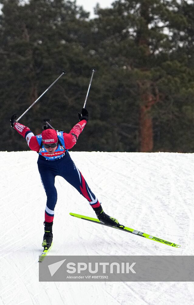 Russia Biathlon Cup Men Sprint