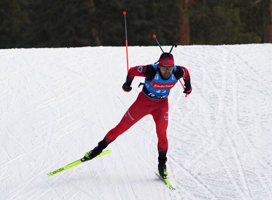 Russia Biathlon Cup Men Sprint